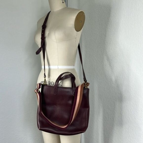 Madewell The Zip Top Transport Crossbody- Webbing Strap...